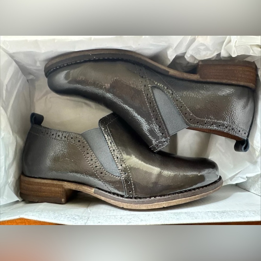 Josef Seibel Sienna 91 Slip On Booties, Metallic Leather, Women's EU 37 US 6-6.5
